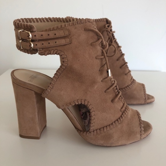 Alexandre Birman Abbe Lace Up Peep Toe Bootie - Picture 4 of 7